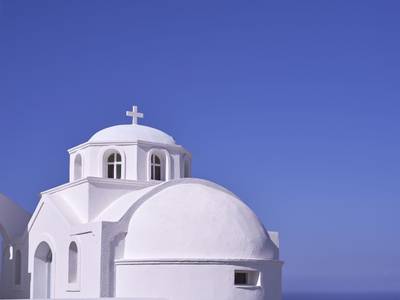 Mr & Mrs White Santorini 